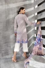 Gul Ahmed Unstitched Cambric Printed Shirt & Dupatta TCN-22 A - Image 2