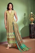 Gul Ahmed Unstitched Cambric Printed Shirt & Dupatta TCN-33 B - Image 3