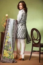 Gul Ahmed Unstitched Cambric Printed Shirt & Dupatta TCN-34 A - Image 2