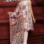 Gul Ahmed Unstitched Cambric Printed Shirt & Dupatta TCN-39 B