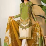 Gul Ahmed Unstitched Cambric Printed Shirt & Dupatta TCN-43 A