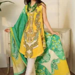 Gul Ahmed Unstitched Cambric Printed Shirt & Dupatta TCN-43 B
