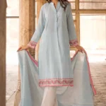 Gul Ahmed Unstitched Cambric Printed Shirt & Dupatta TCN-48 A