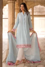 Gul Ahmed Unstitched Cambric Printed Shirt & Dupatta TCN-48 A