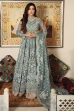 Gisele Sajni Wedding Collection Unstitched 3pc Suit D-03 RANI JEE