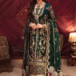 Gisele Sajni Wedding Collection Unstitched 3pc Suit D-05 RANI JEE