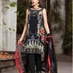Charizma 3Pc Organza Embroidered Luxury Collection DD-11