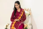 Gul Ahmed 3PC Unstitched Digital Printed Linen Suit LT-22036 B