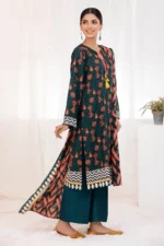 Gul Ahmed 3PC Linen Unstitched Printed Suit LT-22040 A