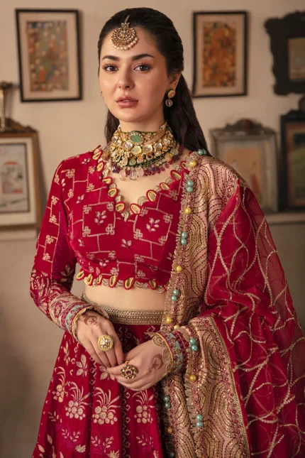 Afrozeh Luxury Velvet Collection D 02 DUR-E-FISHAAN