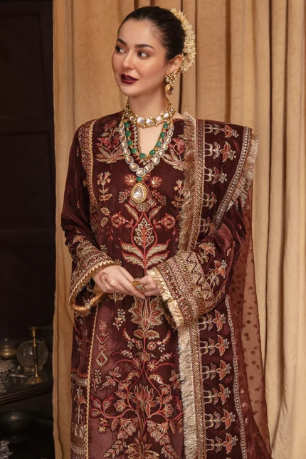 Afrozeh Luxury Velvet Collection D 05 JAHAN ARA