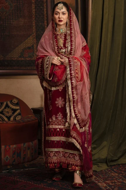 Afrozeh Luxury Velvet Collection D 09 ZEENAT