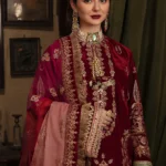 Afrozeh Luxury Velvet Collection D 09 ZEENAT