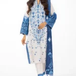 AlKaram 2Pc Embroidered Cambric Suit MS 38.1 White