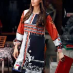 Gul Ahmed Unstitched 1PC Printed Cambric Shirt SCN-101