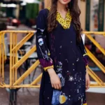 Gul Ahmed Unstitched 1PC Printed Cambric Shirt SCN-105
