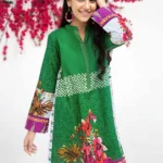 Gul Ahmed Unstitched 1PC Printed Cambric Shirt SCN-122
