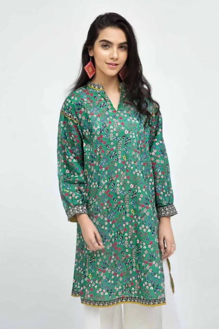 Gul Ahmed Unstitched 1PC Printed Cambric Shirt SCN-94