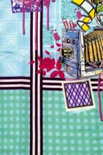 Gul Ahmed Unstitched 1PC Printed Cambric Shirt SCN-69 B
