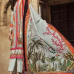 Gul Ahmed 3PC Unstitched Cotton Printed Suit CBN-101 A