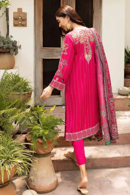 Gul Ahmed 3PC Unstitched Cotton Printed Suit CBN-22011