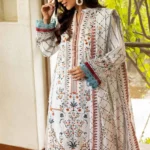 Gul Ahmed 3PC Unstitched Cotton Printed Suit CBN-22012