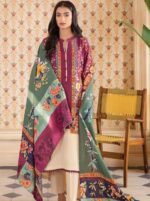 Gul Ahmed 3PC Unstitched Printed Khaddar Suit WR-22006