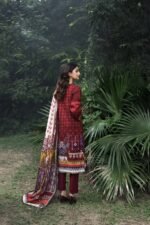 Gul Ahmed 3PC Unstitched Printed Khaddar Suit WR-22013