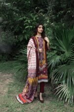 Gul Ahmed 3PC Unstitched Printed Khaddar Suit WR-22013