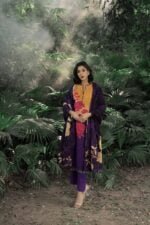 Gul Ahmed 3PC Unstitched Printed Khaddar Suit WR-22014