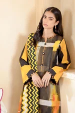 Gul Ahmed 3PC Unstitched Printed Khaddar Suit WR-22016