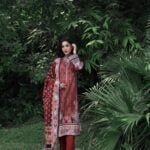 Gul Ahmed 3PC Unstitched Printed Khaddar Suit WR-22028