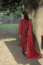 Gul Ahmed 3PC Unstitched Printed Khaddar Suit WR-22034