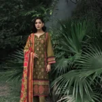 GUL AHMED 3PCS KHADDAR SUIT WR 22039 P4