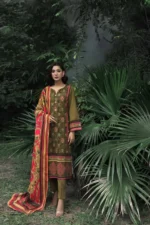 GUL AHMED 3PCS KHADDAR SUIT WR 22039 P4