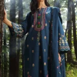 Gul Ahmed 2PC Unstitched Digital Printed Khaddar Suit TK-12008 A