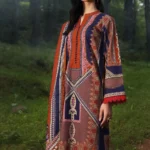 Gul Ahmed 2PC Unstitched Digital Printed Khaddar Suit TK-12011 B