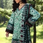 Gul Ahmed 2PC Unstitched Digital Printed Khaddar Suit TK-12013 A