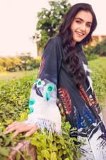 Gul Ahmed 2PC Unstitched Digital Printed Khaddar Suit TK-27