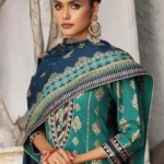 Gul Ahmed 3PC Unstitched Winter Cotton Suit WS-12001 A