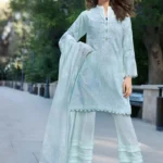 Gul Ahmed 3PC Unstitched Cotton Embroidered Suit CBE-68