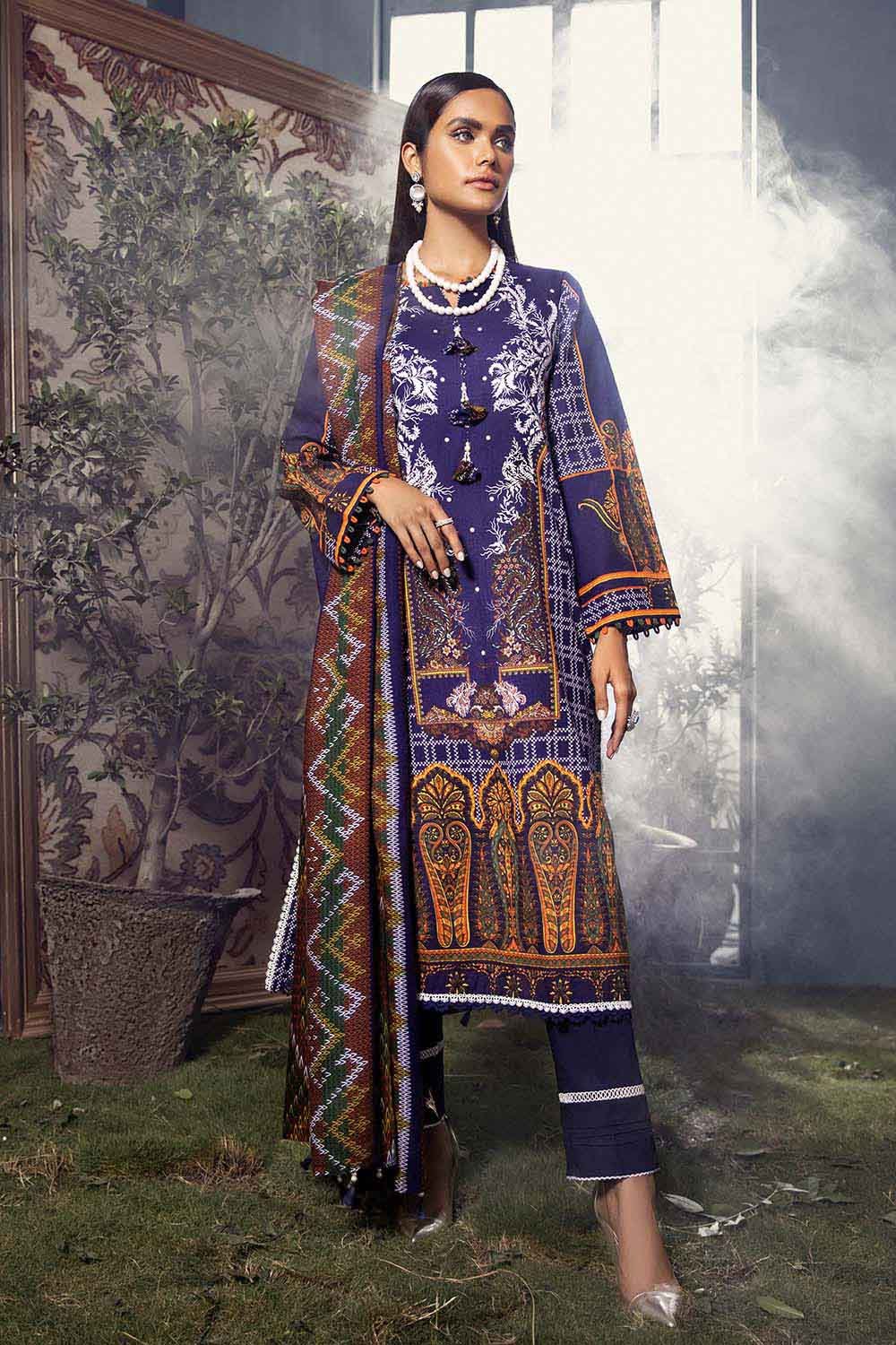 Gul Ahmed 3PC Unstitched Printed Pashmina Shawl Suit AP-12064 Gul Ahmed 3PC Unstitched Printed Pashmina Shawl Suit AP-12064