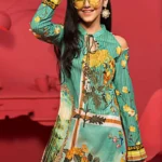 Gul Ahmed Unstitched 1PC Embroidered Cambric Shirt SCE-118