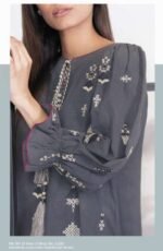 Alkaram Embroidered Jacquard Suit Unstitched 2 Piece FW-29.1 Grey - Winter Collection