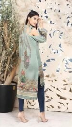 Five Star Jacquard Lawn Printed Shirt 1Pc D # 02 - Image 2