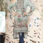 Five Star Jacquard Lawn Printed Shirt 1Pc D # 02