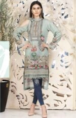 Five Star Jacquard Lawn Printed Shirt 1Pc D # 02