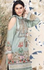 Five Star Jacquard Lawn Printed Shirt 1Pc D # 02 - Image 3