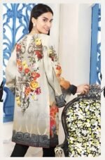 Five Star Jacquard Lawn Printed Shirt 1Pc D # 06 - Image 2