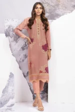 Alkaram Embroidered Viscose Suit Unstitched 2 Piece FW-30.1 Pink - Winter Collection
